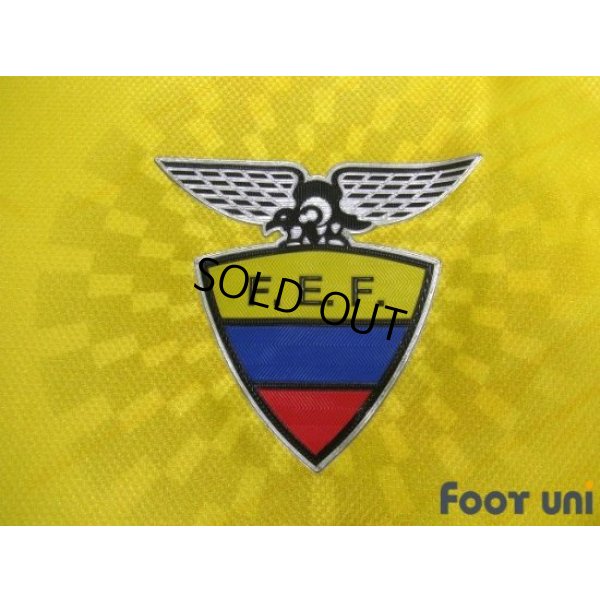 Photo5: Ecuador 2014 Home Shirt Jersey FIFA World Cup Brasil Model w/tags