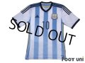 Argentina 2014 Home Shirt #10 Messi FIFA World Cup Brazil Model
