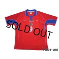 Costa Rica 2002 Home Shirt Jersey #9 Paulo Wanchope FIFA World Cup Korea Japan Model