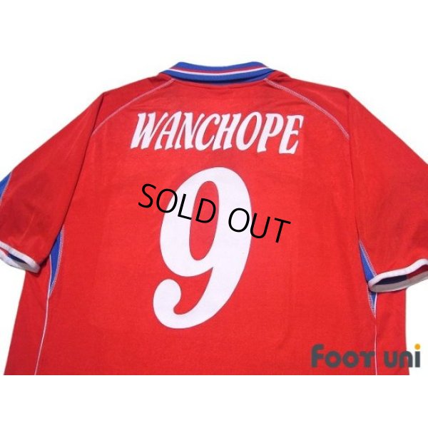 Photo4: Costa Rica 2002 Home Shirt Jersey #9 Paulo Wanchope FIFA World Cup Korea Japan Model