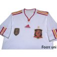 Photo3: Spain 2011 Away Shirt Jersey FIFA World Champions 2010 Patch/Badge