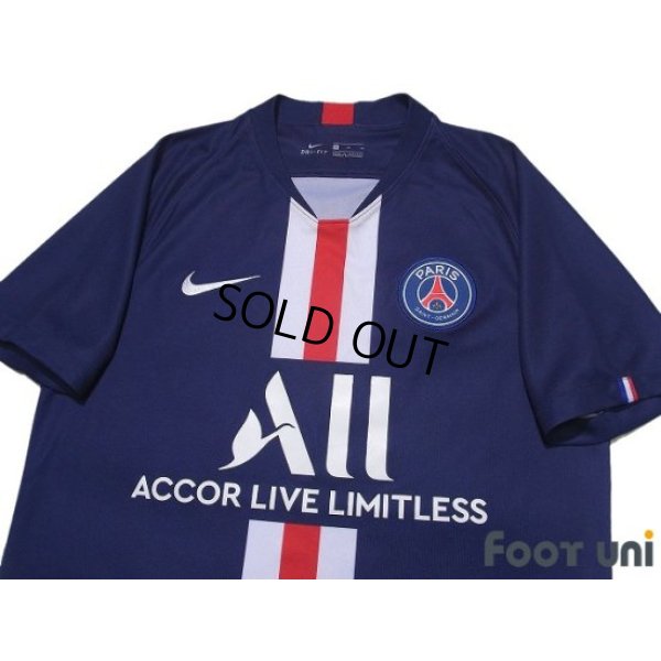 Photo3: Paris Saint Germain 2019-2020 Home Shirt Jersey