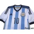 Photo3: Argentina 2014 Home Shirt #10 Messi FIFA World Cup Brazil Model