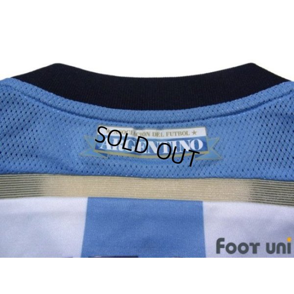 Photo7: Argentina 2014 Home Shirt #10 Messi FIFA World Cup Brazil Model