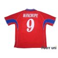 Photo2: Costa Rica 2002 Home Shirt Jersey #9 Paulo Wanchope FIFA World Cup Korea Japan Model (2)