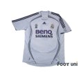 Photo1: Real Madrid 2006-2007 Home Shirt Jersey #3 Roberto Carlos (1)