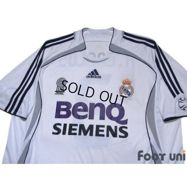 Photo3: Real Madrid 2006-2007 Home Shirt Jersey #3 Roberto Carlos