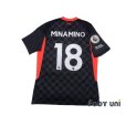 Photo2: Liverpool 2020-2021 Third Shirt Jersey #18 Takumi Minamino Premier League Champion 2019-2020 Patch/Badge w/tags (2)