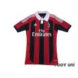 Photo1: AC Milan 2012-2013 Home Authentic Techfit Shirt Jersey (1)