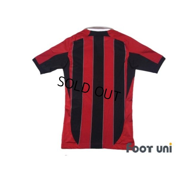 Photo2: AC Milan 2012-2013 Home Authentic Techfit Shirt Jersey