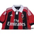 Photo3: AC Milan 2012-2013 Home Authentic Techfit Shirt Jersey