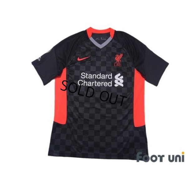 Photo1: Liverpool 2020-2021 Third Shirt Jersey #18 Takumi Minamino Premier League Champion 2019-2020 Patch/Badge w/tags