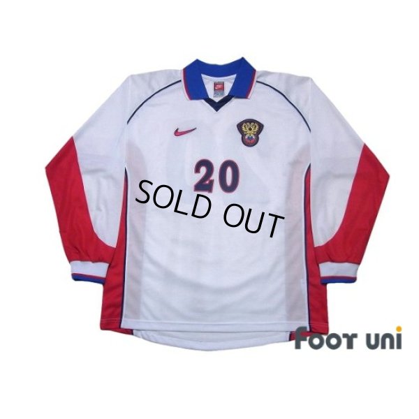 Photo1: Russia 1997 Home Long Sleeve Shirt Jersey #20