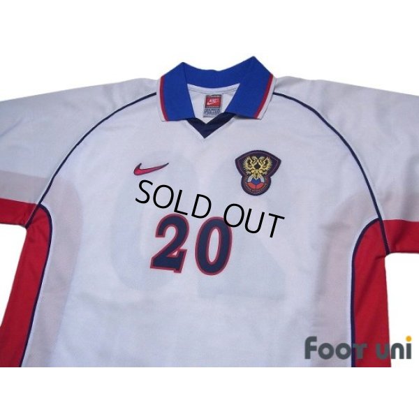 Photo3: Russia 1997 Home Long Sleeve Shirt Jersey #20