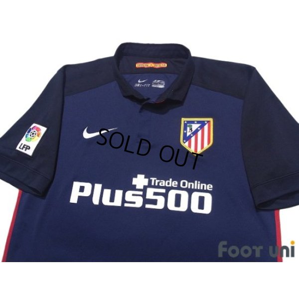 Photo3: Atletico Madrid 2015-2016 Away Shirt Jersey LFP Patch/Badge