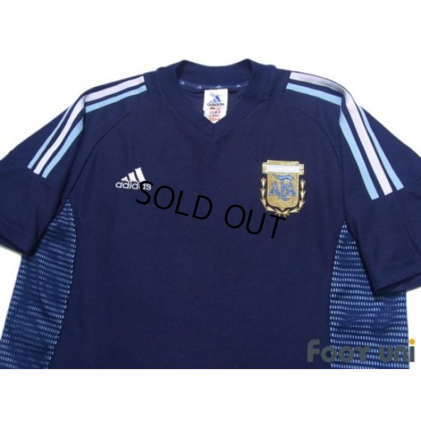 Photo3: Argentina 2002 Away Shirt Jersey 2002 FIFA World Cup Korea Japan Model