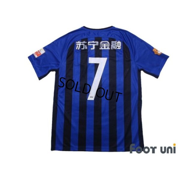 Photo2: Jiangsu Suning FC 2018 Home Shirt Jersey #7 Ramires w/tags