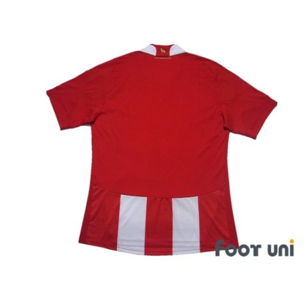 Photo2: Paraguay 2010 Home Shirt Jersey FIFA World Cup South Africa Model