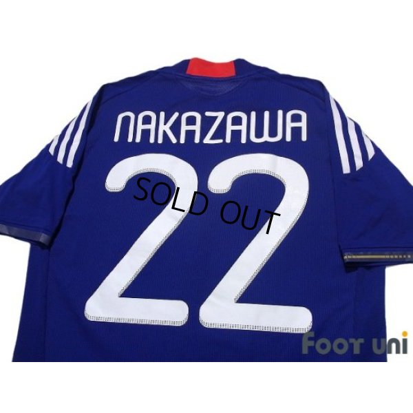 Photo4: Japan 2010 Home Authentic Shirt Jersey #22 Yuji Nakazawa Matchday Print w/tags
