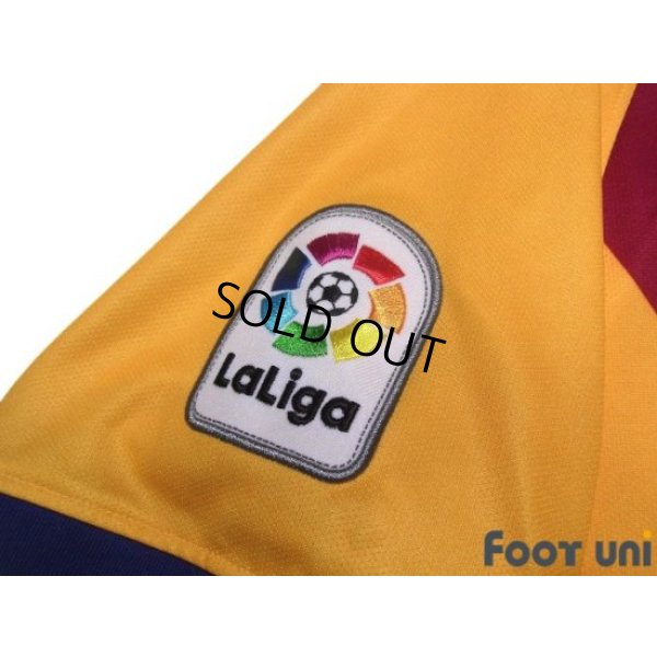 Photo6: FC Barcelona 2019-2020 Away Shirt Jersey La Liga Patch/Badge
