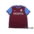 Photo1: Aston Villa 2009-2010 Home Shirt Jersey (1)