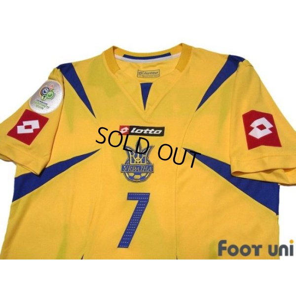 Photo3: Ukraine 2006 Home Shirt #7 Shevchenko FIFA World Cup 2006 Germany Patch/Badge w/tags