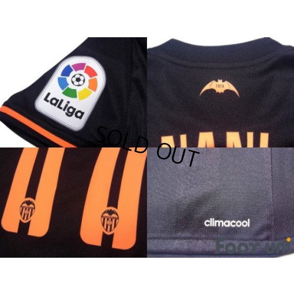 Photo7: Valencia 2016-2017 Away Shirt #17 Nani La Liga Patch/Badge