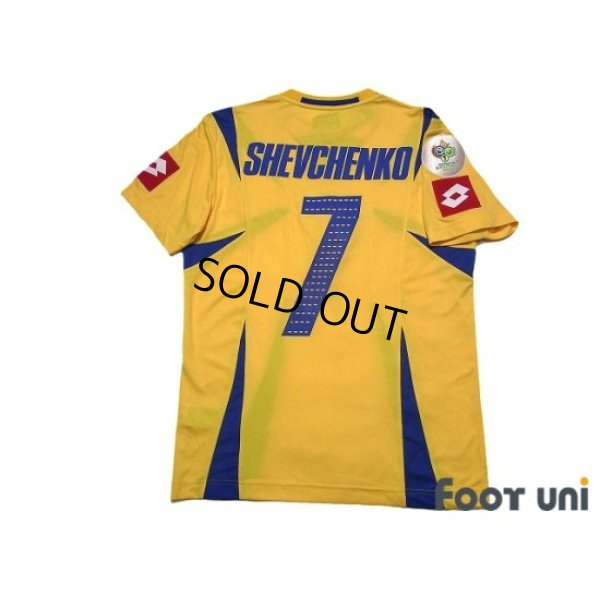 Photo2: Ukraine 2006 Home Shirt #7 Shevchenko FIFA World Cup 2006 Germany Patch/Badge w/tags