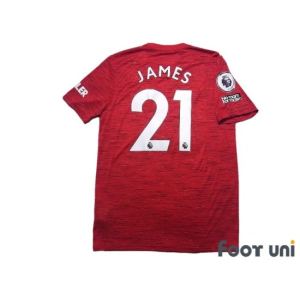 Photo2: Manchester United 2020-2021 Home Shirt #21 Daniel James