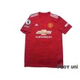 Photo1: Manchester United 2020-2021 Home Shirt #21 Daniel James (1)