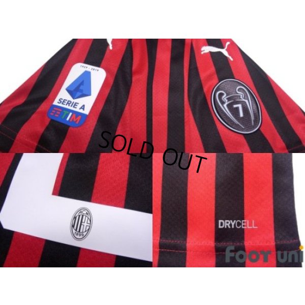 Photo7: AC Milan 2019-2020 Home Shirt #21 Ibrahimović