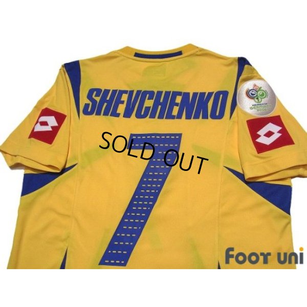 Photo4: Ukraine 2006 Home Shirt #7 Shevchenko FIFA World Cup 2006 Germany Patch/Badge w/tags