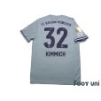 Photo2: Bayern Munchen 2018-2019 Away Shirt #32 Joshua Kimmich w/tags (2)