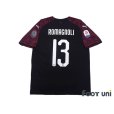 Photo2: AC Milan 2018-2019 Third Shirt #13 Alessio Romagnoli Lega Calcio Patch/Badge (2)