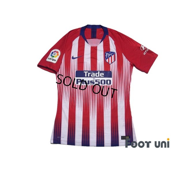 Photo1: Atletico Madrid 2018-2019 Home Authentic Shirt #19 Diego Costa w/tags