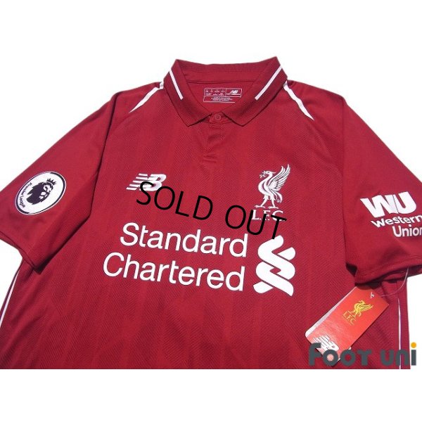 Photo3: Liverpool 2018-2019 Home Shirt #9 Firmino Premier League Patch/Badge w/tags