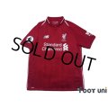 Liverpool 2018-2019 Home Shirt #9 Firmino Premier League Patch/Badge w/tags