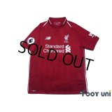 Liverpool 2018-2019 Home Shirt #9 Firmino Premier League Patch/Badge w/tags