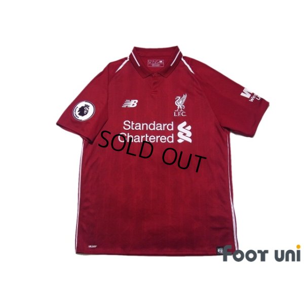 Photo1: Liverpool 2018-2019 Home Shirt #9 Firmino Premier League Patch/Badge w/tags