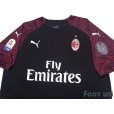 Photo3: AC Milan 2018-2019 Third Shirt #13 Alessio Romagnoli Lega Calcio Patch/Badge (3)