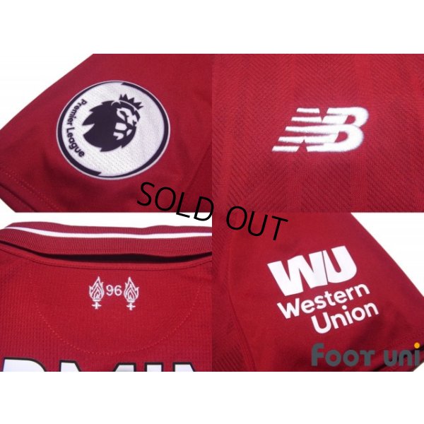 Photo7: Liverpool 2018-2019 Home Shirt #9 Firmino Premier League Patch/Badge w/tags