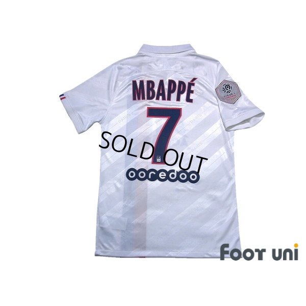 Photo2: Paris Saint Germain 2019-2020 Third Shirt #7 Mbappe