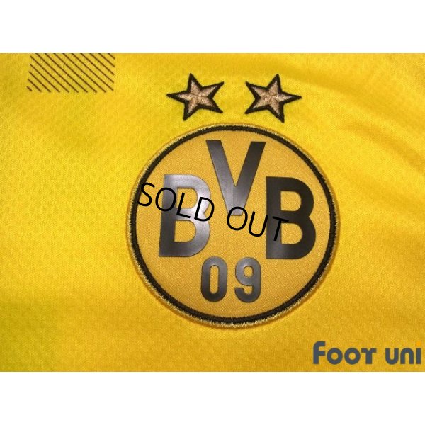 Photo6: Borussia Dortmund 2020-2021 Home Shirt #7 Jadon Sancho Cup model