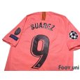 Photo4: FC Barcelona 2018-2019 3rd Shirt #9 Suarez Champions League Patch/Badge