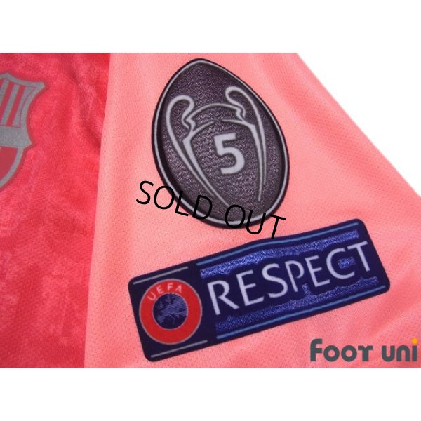 Photo7: FC Barcelona 2018-2019 3rd Shirt #9 Suarez Champions League Patch/Badge