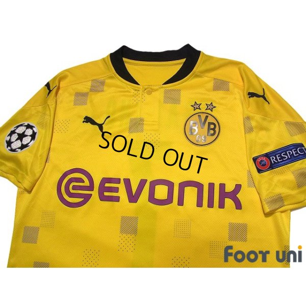 Photo3: Borussia Dortmund 2020-2021 Home Shirt #7 Jadon Sancho Cup model