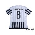 Photo2: Juventus 2015-2016 Home Shirt #8 Claudio Marchisio (2)