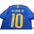 Photo4: Brazil 2018 Away Shirt #10 Neymar Jr