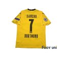 Photo2: Borussia Dortmund 2020-2021 Home Shirt #7 Jadon Sancho Cup model (2)