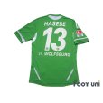 Photo2: VfL Wolfsburg 2011-2012 Home Shirt #13 Makoto Hasebe Bundesliga Patch/Badge (2)